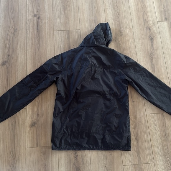 Columbia Black Windbreaker Jacket Lightweight Water-Resistant - Picture 10 of 11